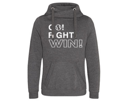 CROSS NECK HOODIE FIGHT – Bild 2