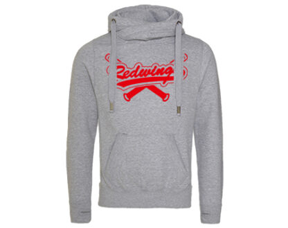CROSS NECK HOODIE BAT – Bild 2