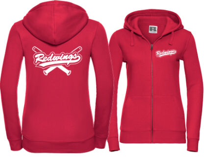 1Damen Zipped Hood Jacket BAT – Bild 2