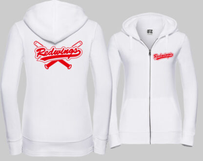 1Damen Zipped Hood Jacket BAT