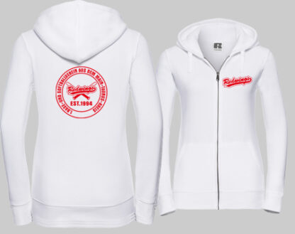 1Damen Zipped Hood Jacket KREIS – Bild 2