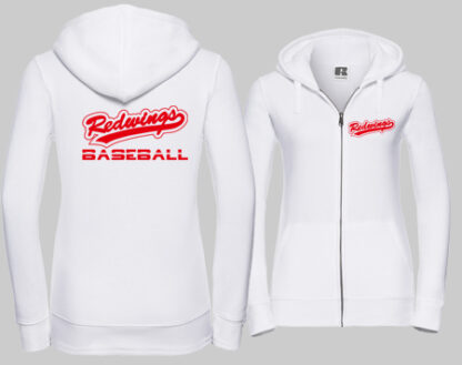 1Damen Zipped Hood Jacket BASEBALL